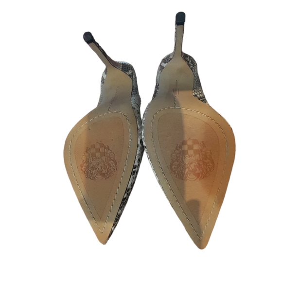 Vince Camuto Women's Heels Ajimal Print (Snake Skin) Size 8 - Picture 6 of 8